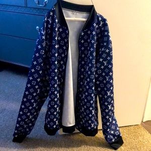 Designer/Louis Vuitton-style jacket